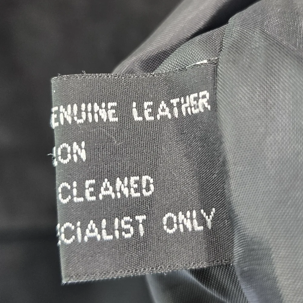 Vintage leather vest